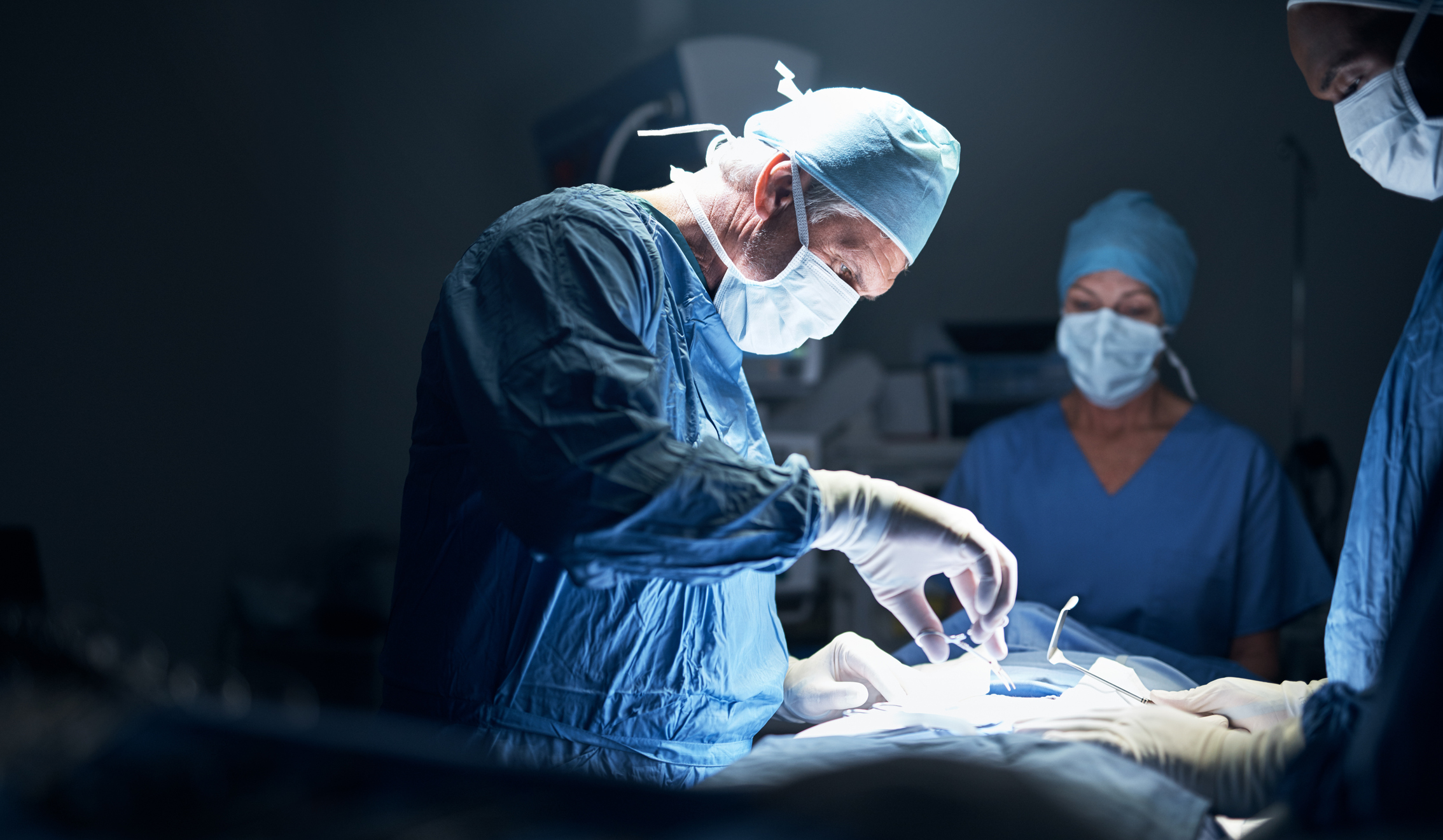 surgeon in theatre