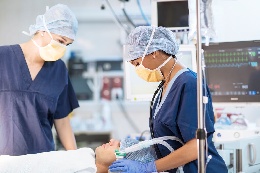 medical staff in theatre